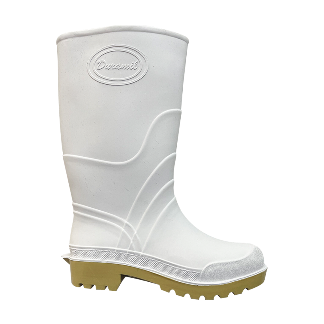 BOTA PVC MODELO STARPLUS MARCA DURAMIL BLANCO IWA